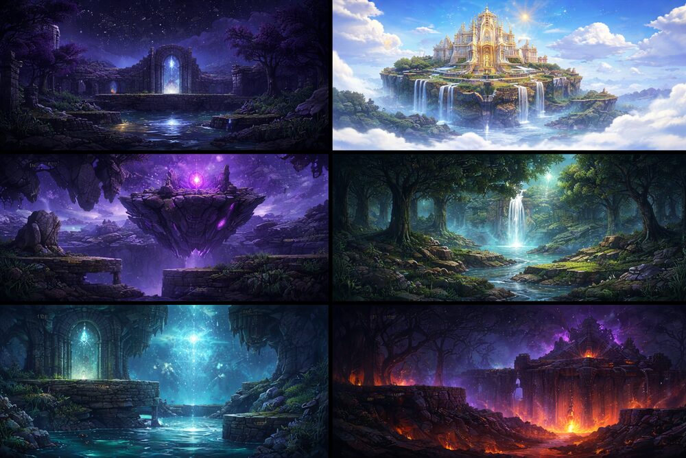 Living Mythology System realms